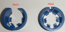 Kratek posnetek vbrizgavanja proti pravilno napolnjenemu delu Injection Molding Short Shot vs Properly Filled Part